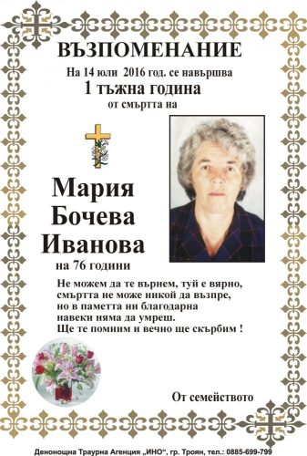Мария Бочева Иванова