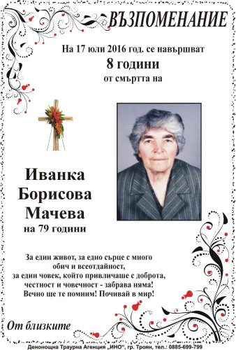 Иванка Борисова Мачева